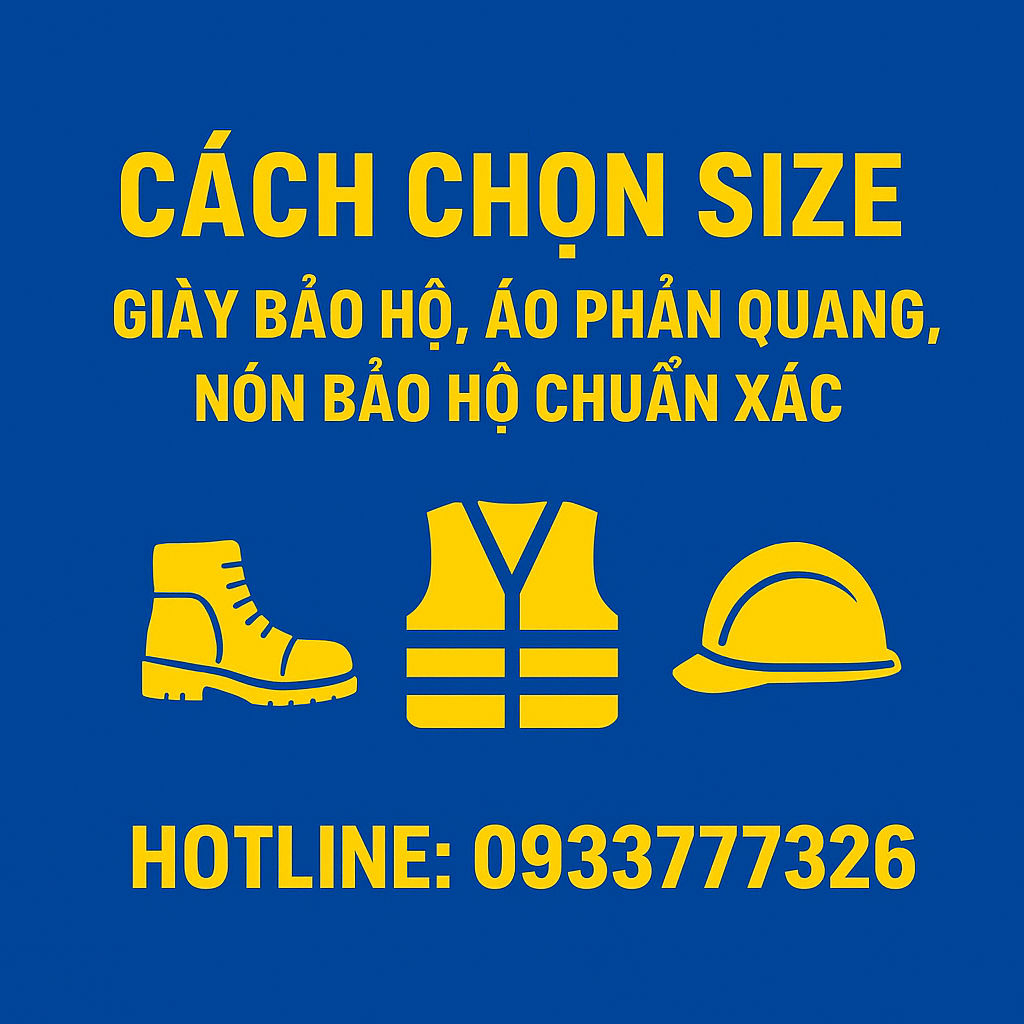 cach chon size giay ao bao ho lao dong